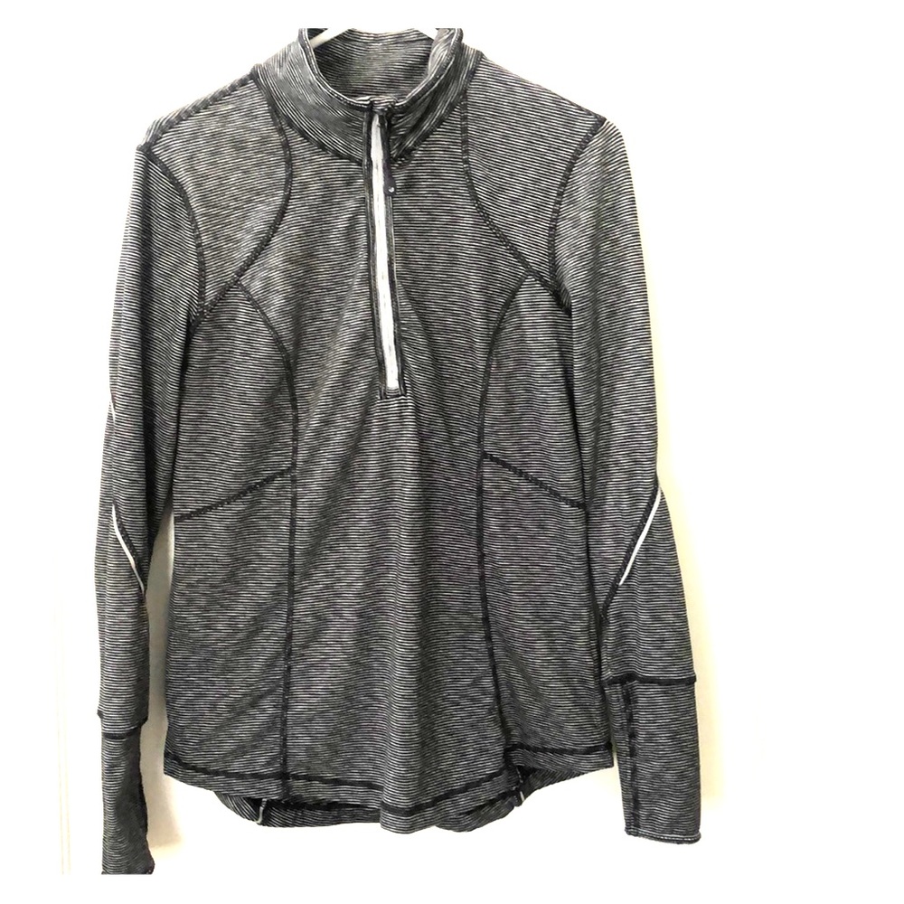 Tangerine athletic pullover